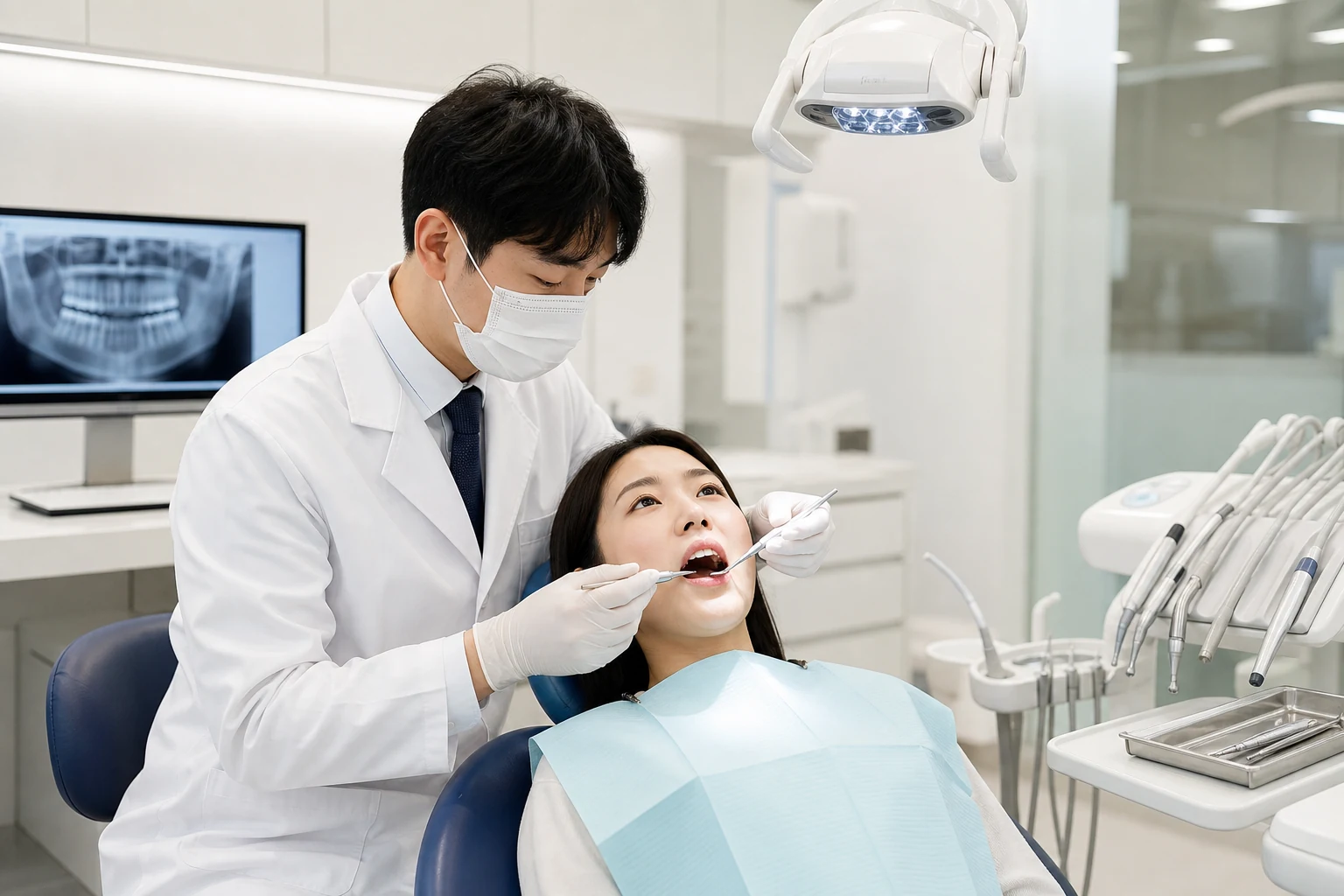 채광이 밝고 정돈된 진료실에서 편안하게 상담과 진료가 이뤄지는 분위기